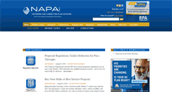 Desktop Screenshot of napa-net.org